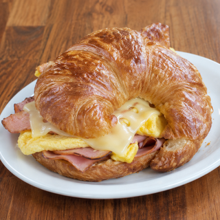 Ham, Eggs & Swiss Sandwich