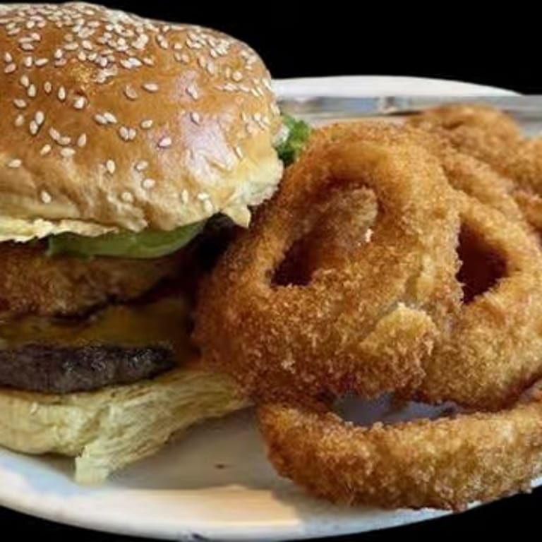 Indulge in Our Cheddar Burger
