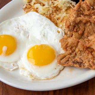 Chicken Fried Steak & Eggs 