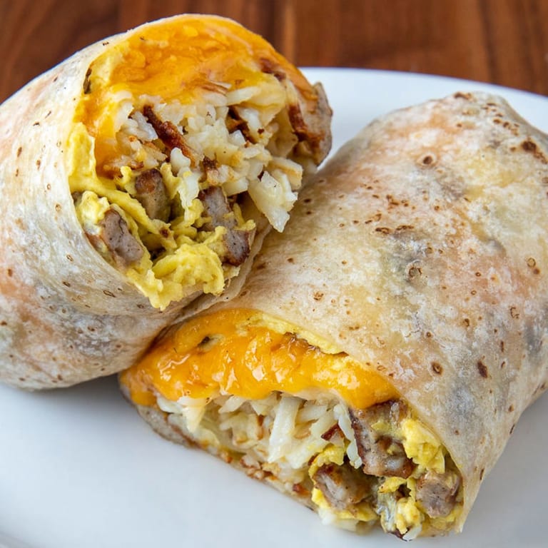 Delicious Breakfast Burrito